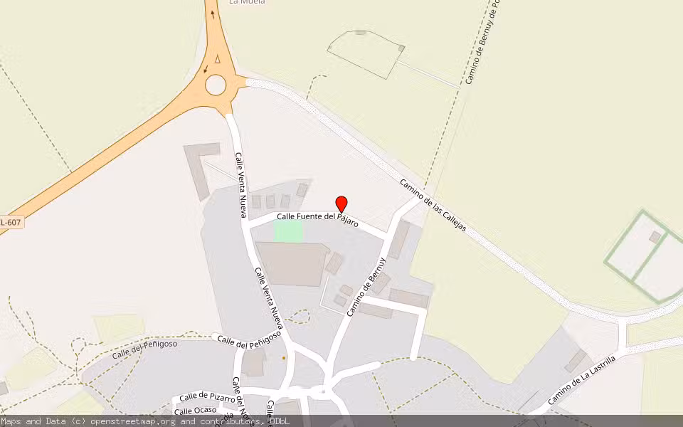 Mapa de Subasta Inmueble (Solar) en Zamarramala, Segovia