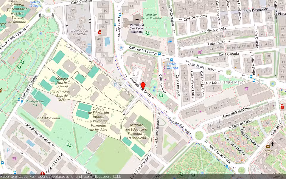 Mapa de Subasta Inmueble (Vivienda) en Alcorcón, Madrid