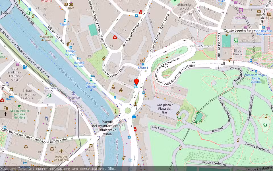 Mapa de Subasta Inmueble (Local comercial) en Bilbao, Bizkaia