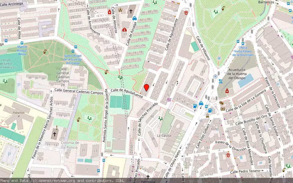 Mapa de Subasta Inmueble (Vivienda) en Madrid