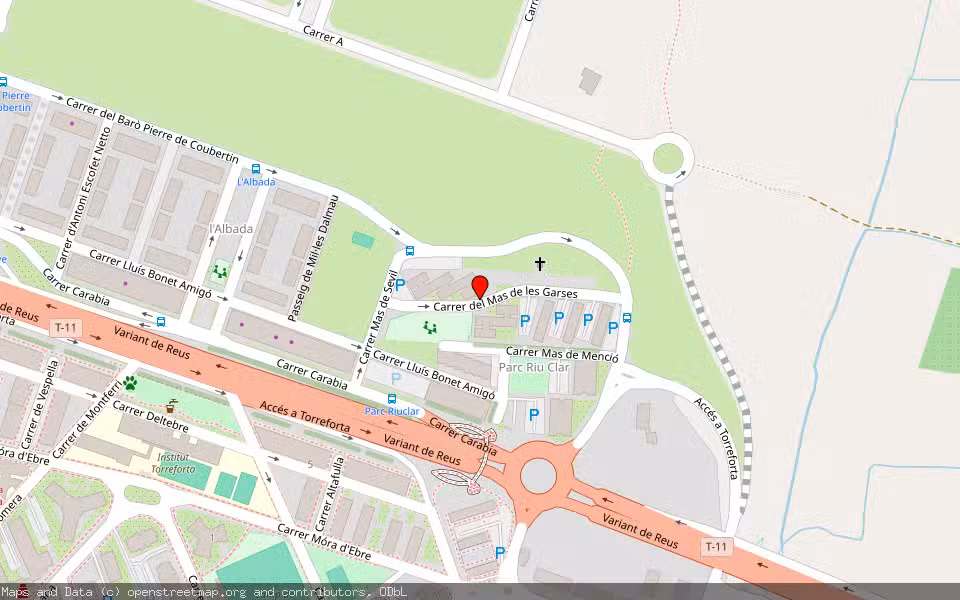 Mapa de Subasta Inmueble (Vivienda) en Tarragona