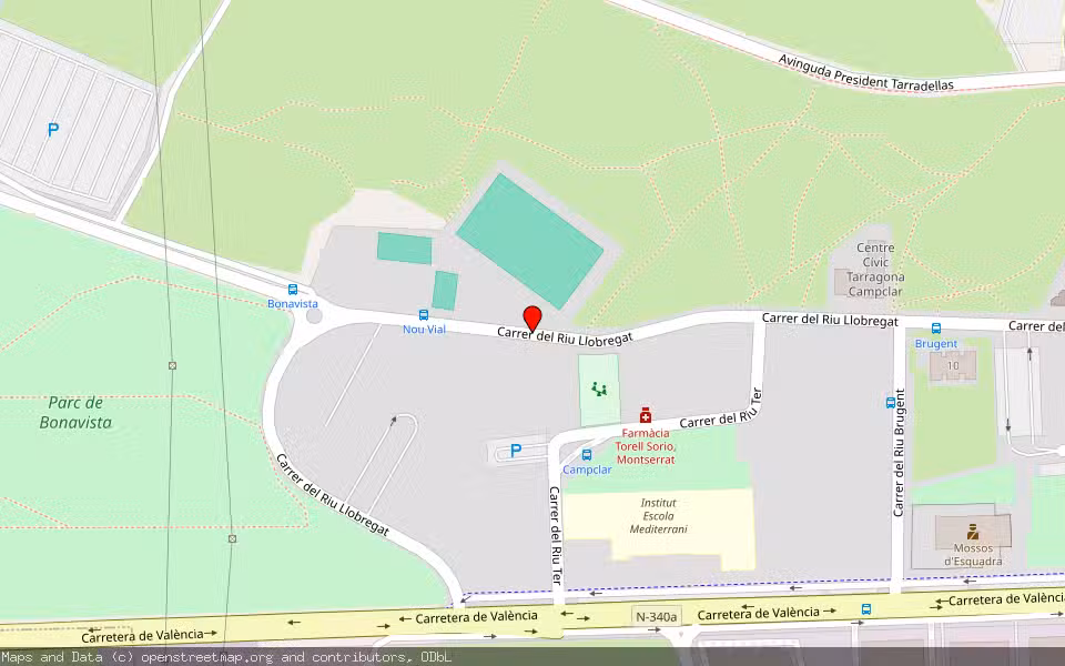 Mapa de Subasta Inmueble (Vivienda) en Tarragona