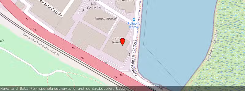Mapa de Subasta de Inmueble (Nave industrial) en Camargo, Cantabria 