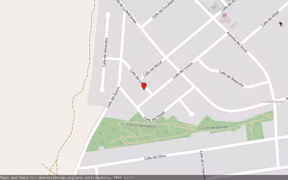 Mapa de Subasta Inmueble (Vivienda) en Trijueque, Guadalajara