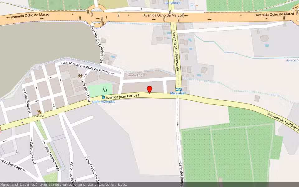 Mapa de Subasta Inmueble (Vivienda) en Murcia