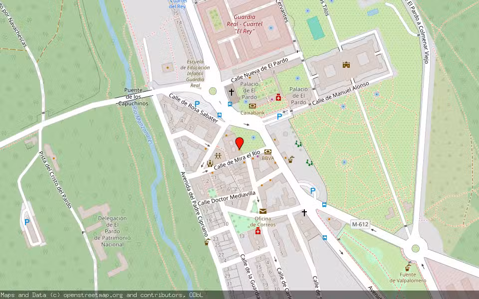 Mapa de Subasta Inmueble (Local comercial) en Madrid