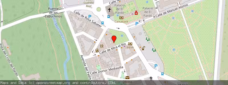Mapa de Subasta de Inmueble (Local comercial) en Madrid, Madrid 