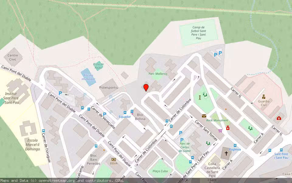 Mapa de Subasta Inmueble (Vivienda) en Tarragona