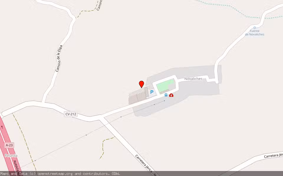 Mapa de Subasta Inmueble (Vivienda) en Jerica, Castellón/Castelló