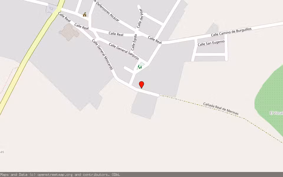 Mapa de Subasta Inmueble (Vivienda) en Layos, Toledo