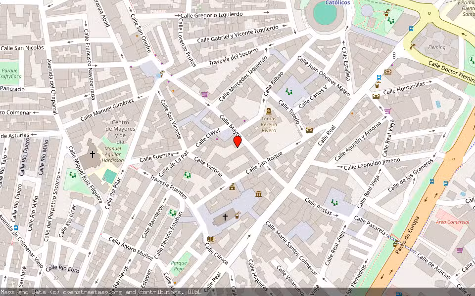 Mapa de Subasta Inmueble (Garaje) en San Sebastian De Los Reyes, Madrid