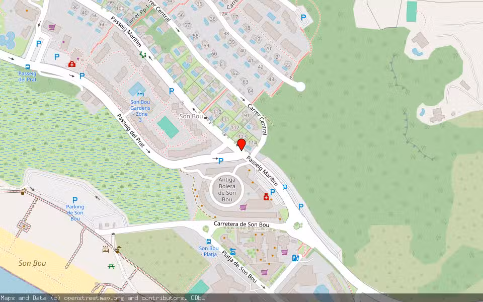 Mapa de Subasta Inmueble (Garaje) en Alaior, Illes Balears