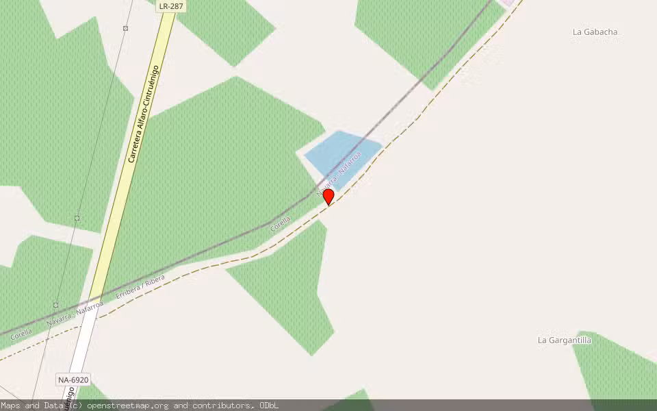 Mapa de Subasta Inmueble (Solar) en Corella, Navarra