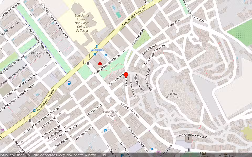 Mapa de Subasta Inmueble (Vivienda) en Murcia