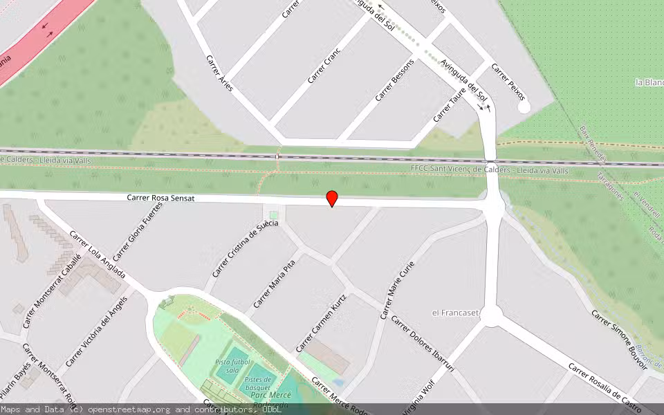 Mapa de Subasta Inmueble (Solar) en Roda De Berà, Tarragona