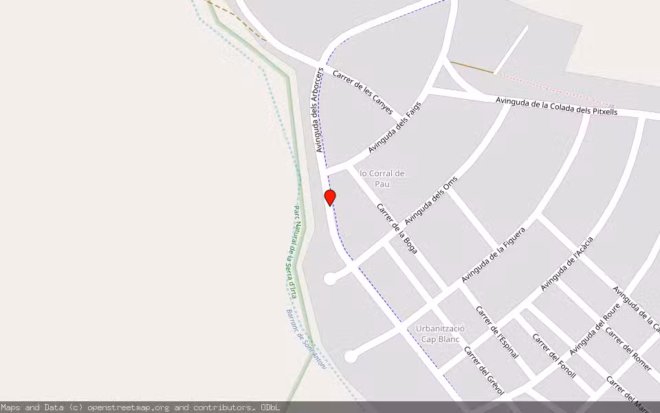 Mapa de Subasta Inmueble (Solar) en Peníscola/peñíscola, Castellón/Castelló