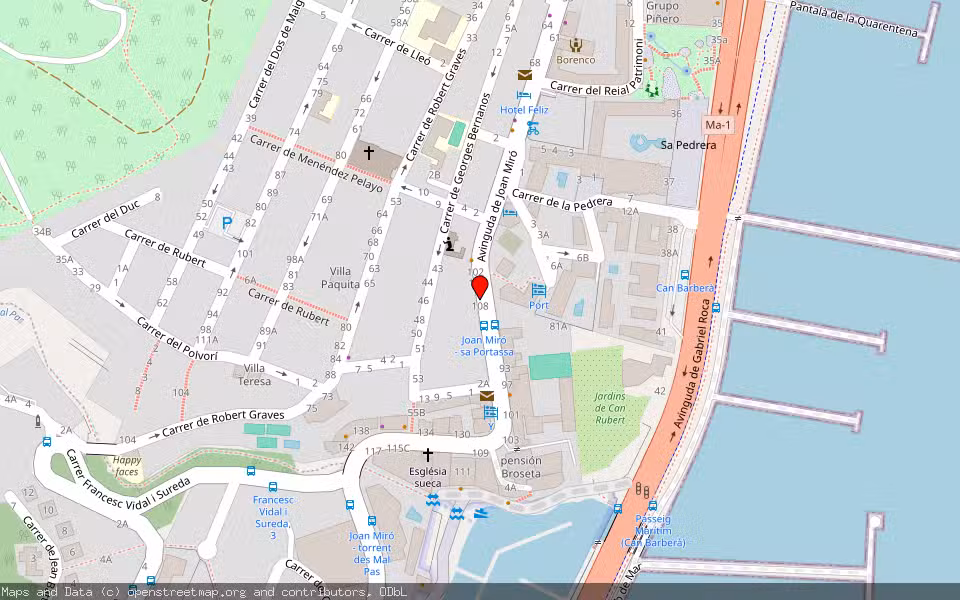 Mapa de Subasta Inmueble (Vivienda) en Palma, Illes Balears