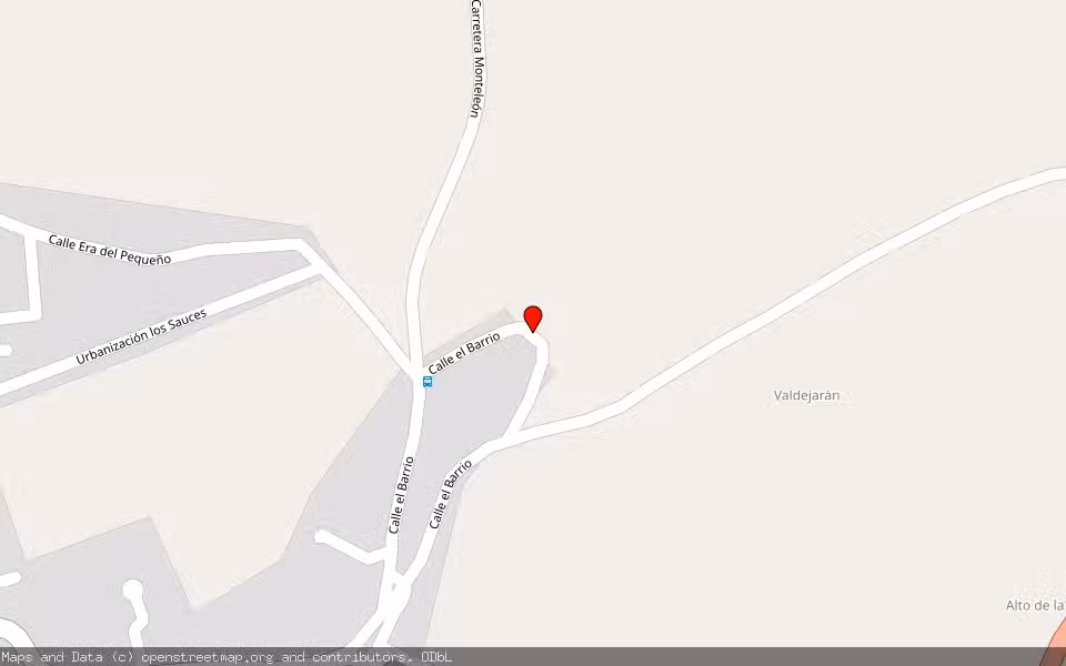 Mapa de Subasta Inmueble (Vivienda) en Carbajal De La Legua, León