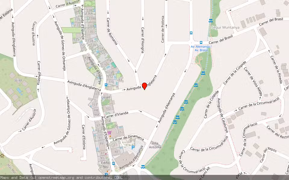 Mapa de Subasta Inmueble (Otros) en Segur De Calafell, Tarragona