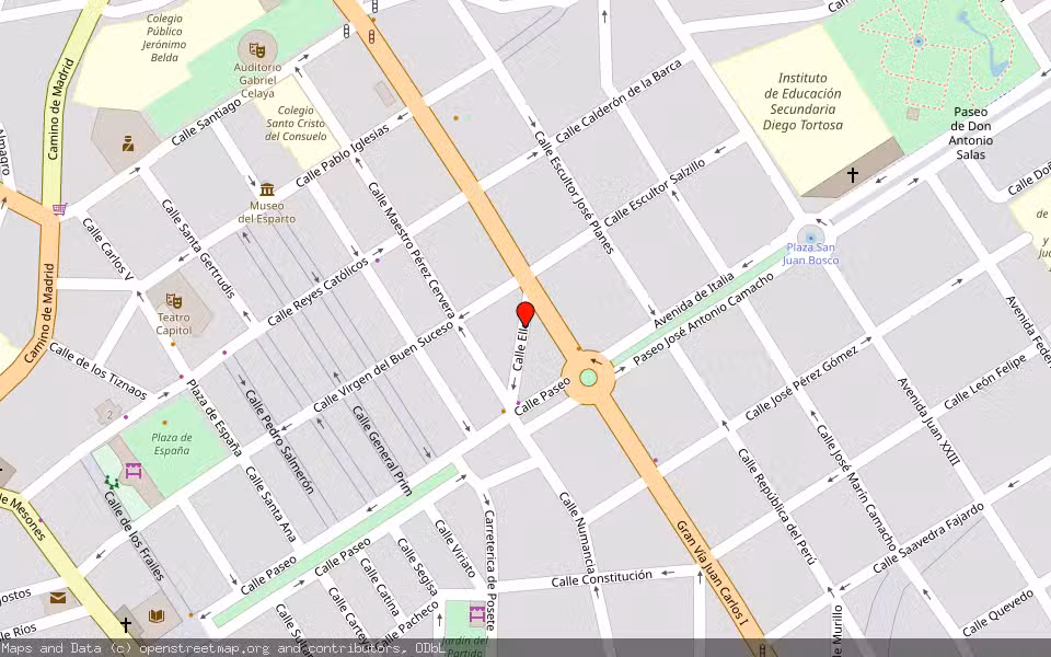Mapa de Subasta Inmueble (Otros) en Cieza, Murcia