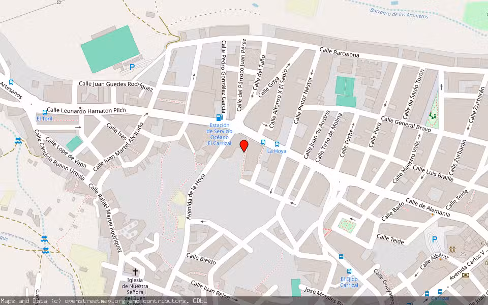 Mapa de Subasta Inmueble (Vivienda) en Ingenio, Las Palmas