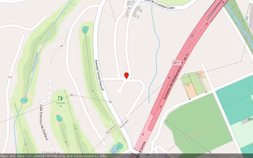 Mapa de Subasta Inmueble (Trastero) en Benahabis, Málaga