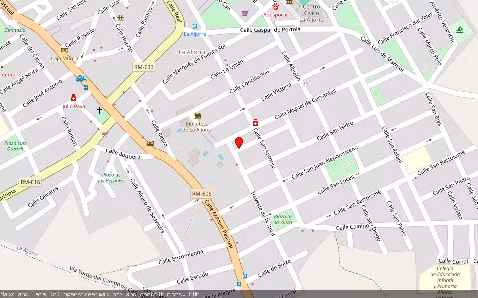 Mapa de Subasta Inmueble (Vivienda) en Cartagena, Murcia