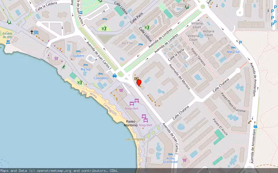 Mapa de Subasta Inmueble (Vivienda) en Arona, Santa Cruz de Tenerife