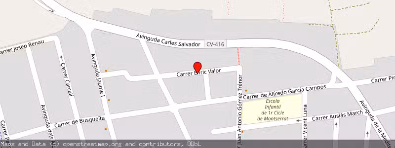 Mapa de Subasta de Inmueble (Vivienda) en Montserrat, Valencia 