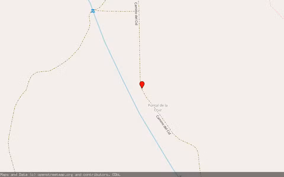 Mapa de Subasta Inmueble (Finca rústica) en Medinaceli, Soria