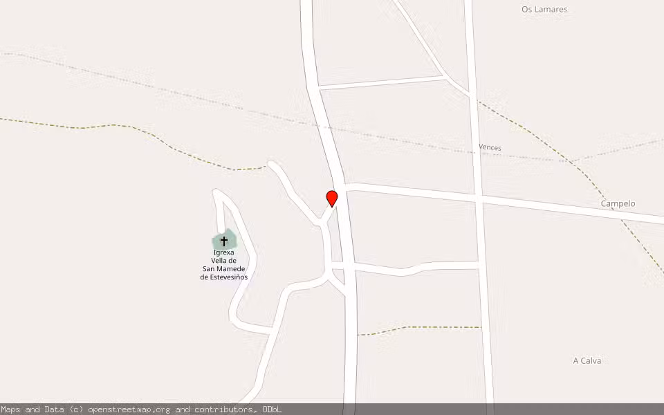 Mapa de Subasta Inmueble (Finca rústica) en Monterrei, Ourense