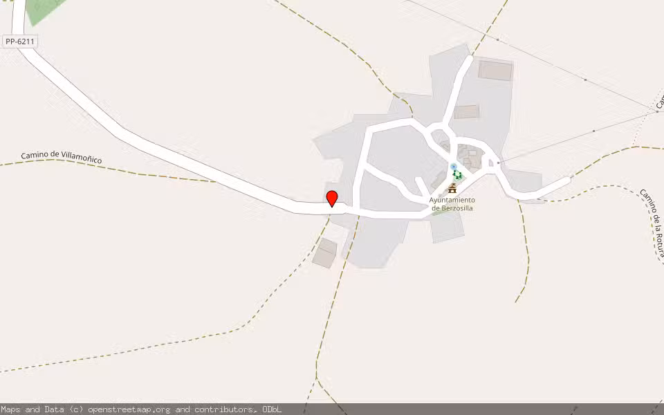 Mapa de Subasta Inmueble (Solar) en Berzosilla, Palencia