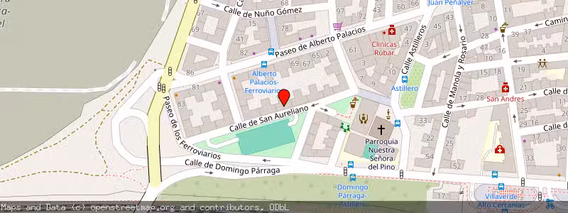 Mapa de Subasta de Inmueble (Vivienda) en Madrid, Madrid 