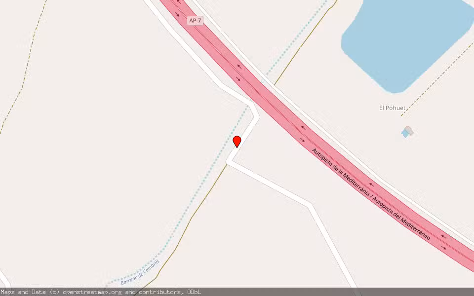 Mapa de Subasta Inmueble (Finca rústica) en Llaurí, Valencia/València