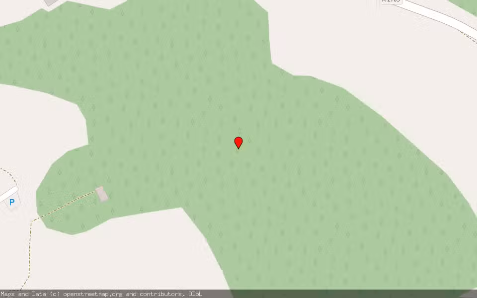 Mapa de Subasta Inmueble (Solar) en Alcala De La Selva, Teruel