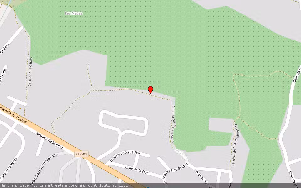 Mapa de Subasta Inmueble (Vivienda) en Adrada (la), Ávila