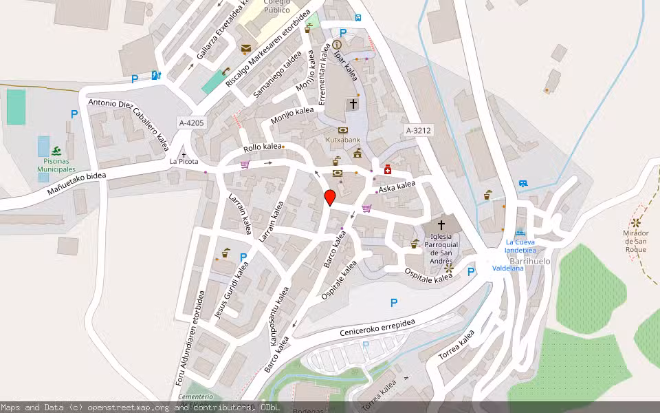 Mapa de Subasta Inmueble (Vivienda) en Elciego, Araba/Álava