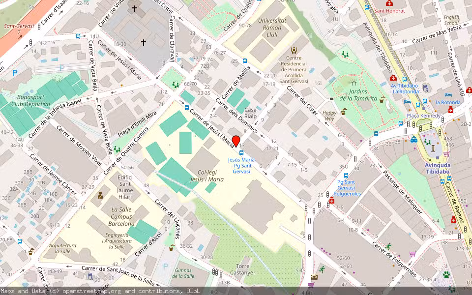 Mapa de Subasta Inmueble (Vivienda) en Barcelona