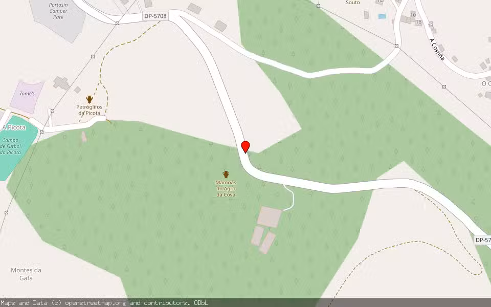 Mapa de Subasta Inmueble (Solar) en 15999, A Coruña