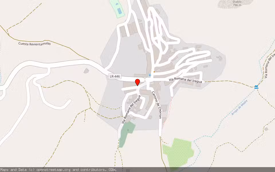 Mapa de Subasta Inmueble (Local comercial) en Viguera, La Rioja