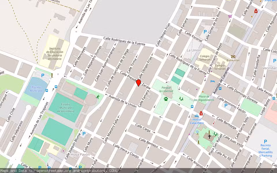 Mapa de Subasta Inmueble (Vivienda) en Santa Lucia, Las Palmas