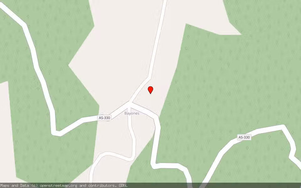 Mapa de Subasta Inmueble (Otros) en Villaviciosa, Asturias