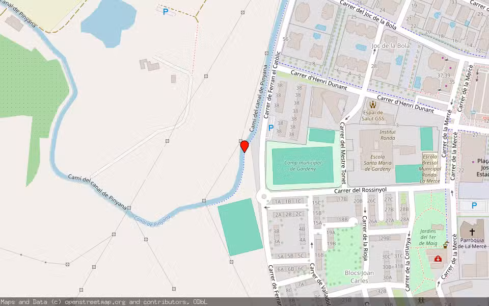 Mapa de Subasta Inmueble (Vivienda) en Lleida