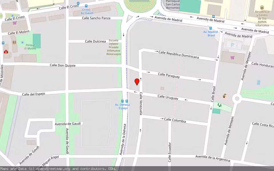 Mapa de Subasta Inmueble (Vivienda) en Villanueva De La Cañada, Madrid