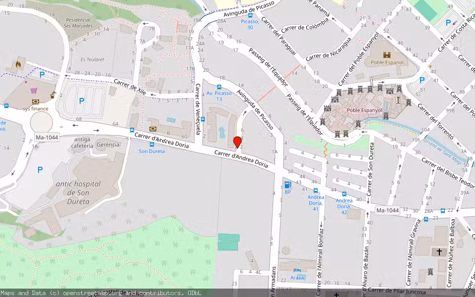 Mapa de Subasta Inmueble (Vivienda) en Palma, Illes Balears