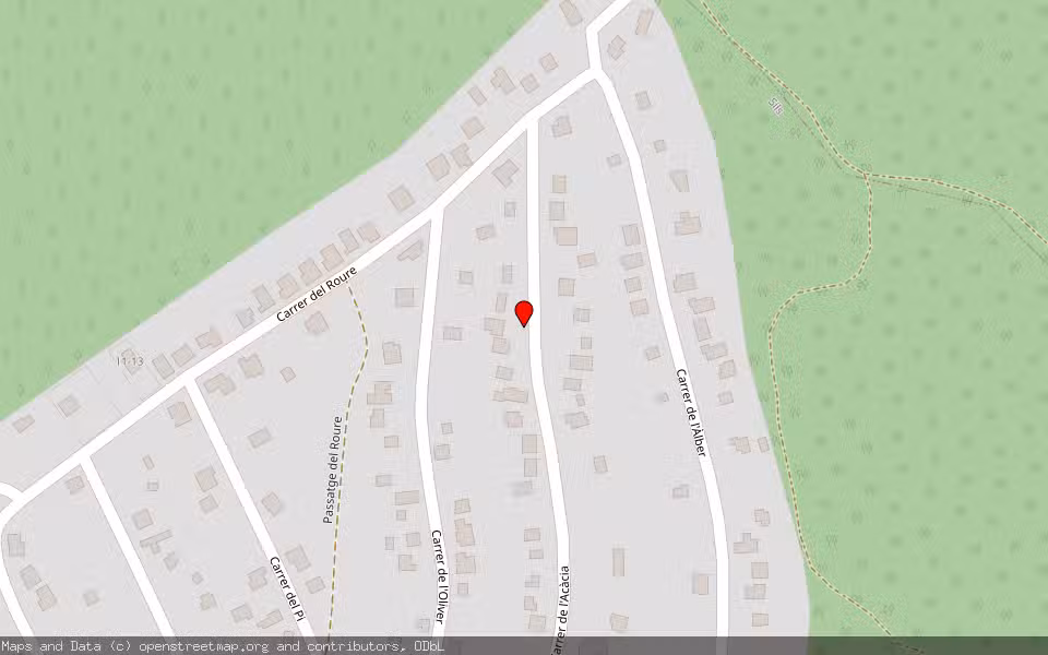 Mapa de Subasta Inmueble (Vivienda) en Sils, Girona