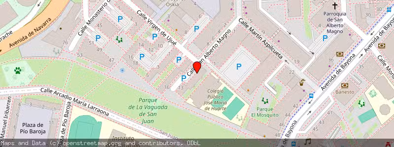 Mapa de Subasta de Inmueble (Local comercial) en Pamplona, Navarra 