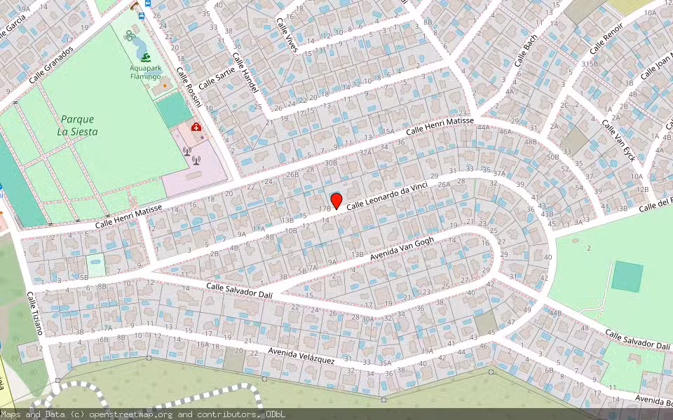 Mapa de Subasta Inmueble (Vivienda) en Torrevieja, Alicante/Alacant