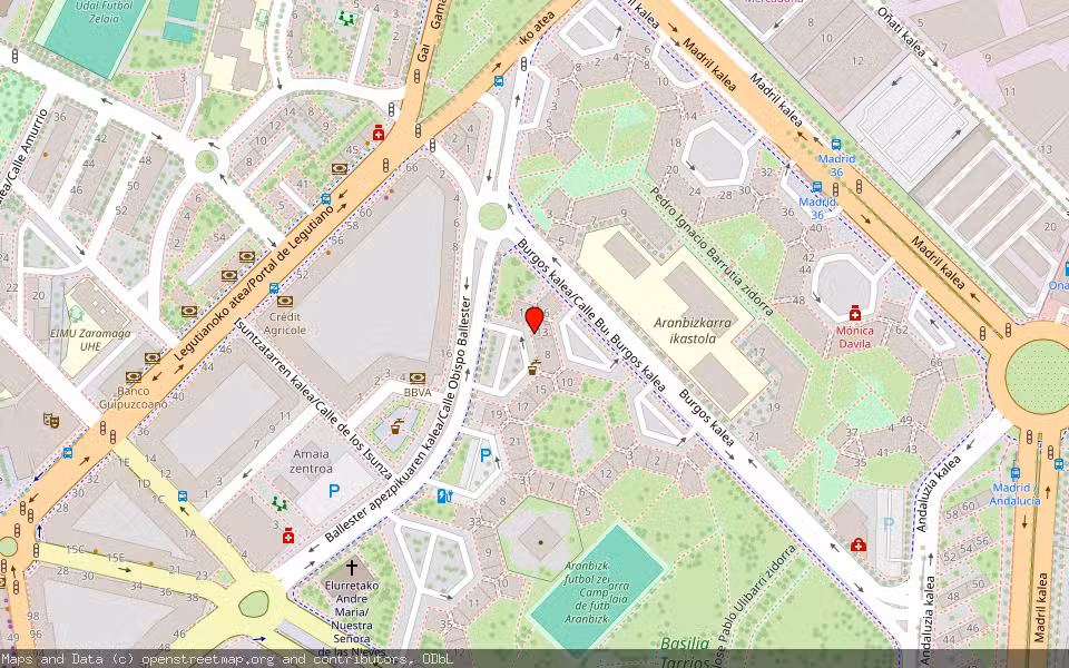 Mapa de Subasta Inmueble (Vivienda) en Vitoria-gasteiz, Araba/Álava