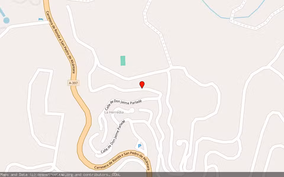 Mapa de Subasta Inmueble (Otros) en Benahavis, Málaga